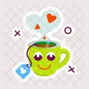 Valentine Coffee Coffee Date Love Coffee Icon