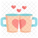 Coffee Cup Couple Icon