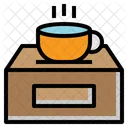 Coffee Donation Coffee Box Icon