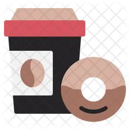Coffee doughnut  Icon