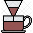 Coffee Dripper Cup Drink Icon