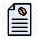 Coffee File File Beverage Icon