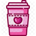 Coffee Valentines Day Coffee Mug Icon