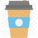 Black Coffee Coffee Bean Coffee Cup Icon