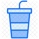 Coffee Glass Disposable Glass Papercup Icon