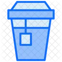Coffee Glass Disposable Glass Papercup Icon