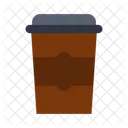 Coffee Glass Disposable Glass Papercup Icon