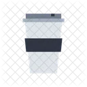 Coffee Glass Disposable Glass Papercup Icon
