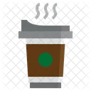 Coffee Glass Disposable Glass Coffee Icon