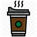 Coffee Glass Disposable Glass Coffee Icon