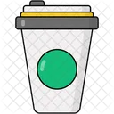 Coffee Glass Disposable Glass Coffee Icon