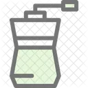 Coffee Grinder Barista Beans Icon