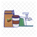 Grinder Drink Coffee Icon