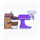 Grinder Drink Coffee Icon