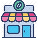 Coffee House Stall Icon