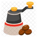 Coffee Grinder Manual Icon
