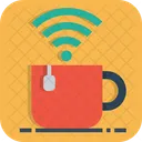 Coffee Mug Wifi Icon