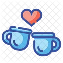 Coffee Dating Date Icon