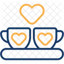 Coffee Coffee Shop Love And Romance Icon