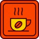 Coffee Heart Hot Icon