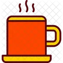 Coffee Heart Hot Icon