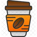 Coffee Heart Hot Icon