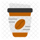 Coffee Heart Hot Icon