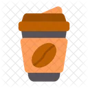 Coffee Heart Hot Icon