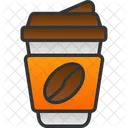 Coffee Heart Hot Icon