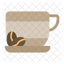 Coffee Heart Hot Icon