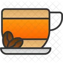Coffee Heart Hot Icon