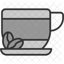 Coffee Heart Hot Icon