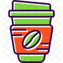Coffee Heart Hot Icon
