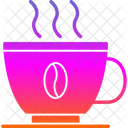 Coffee Heart Hot Icon