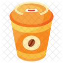 Coffee In Paper Cup  Icon