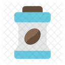 Coffee Jar Storage Beans Icon