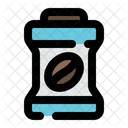 Coffee Jar Storage Beans Icon