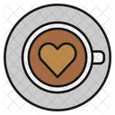 Coffee Latte Art Icon