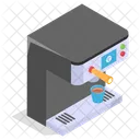 Smart Coffee Machine Icon