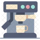 Coffee Machine Barista Cafe Icon