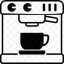 커피 메이커 커피 브루어 아이콘
