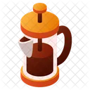 Coffee Maker French Press Icon