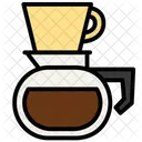 Cafe Dripper Coffee Maker Icon