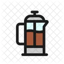 Coffee Maker French Plunger Icon