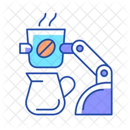 Coffee making robot  Icon