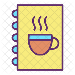 Download Coffee Menu Icon Of Colored Outline Style Available In Svg Png Eps Ai Icon Fonts PSD Mockup Templates