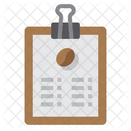 Coffee Menu  Icon