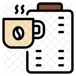 Coffee Menu  Icon