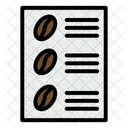 Coffee Menu  Icon