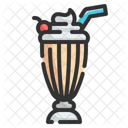 Coffee Milkshake  Icon